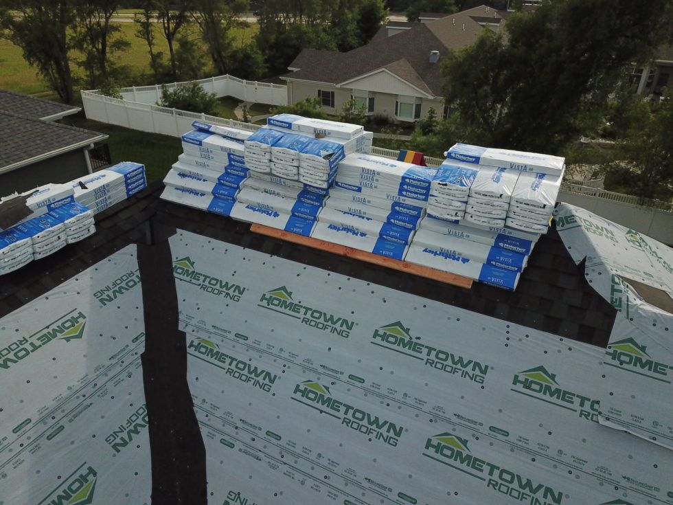 roofing materials from Hometown Roofing