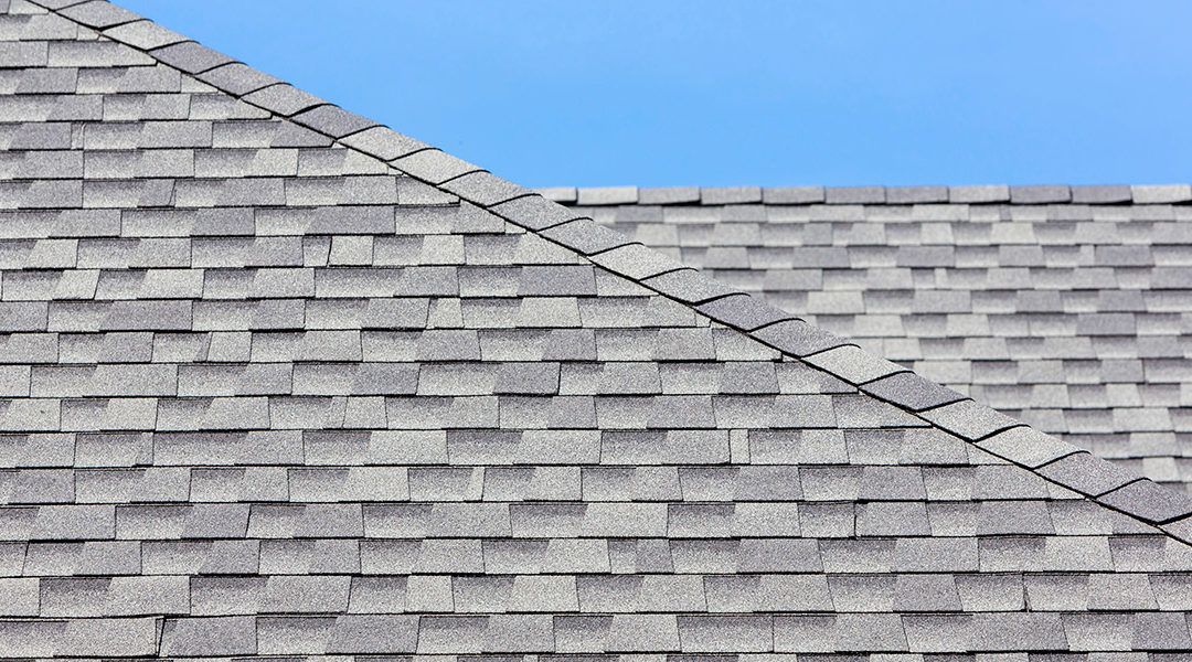 a gray asphalt shingle roof
