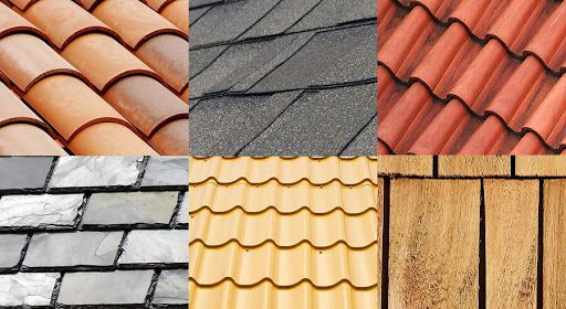 various types of roofing